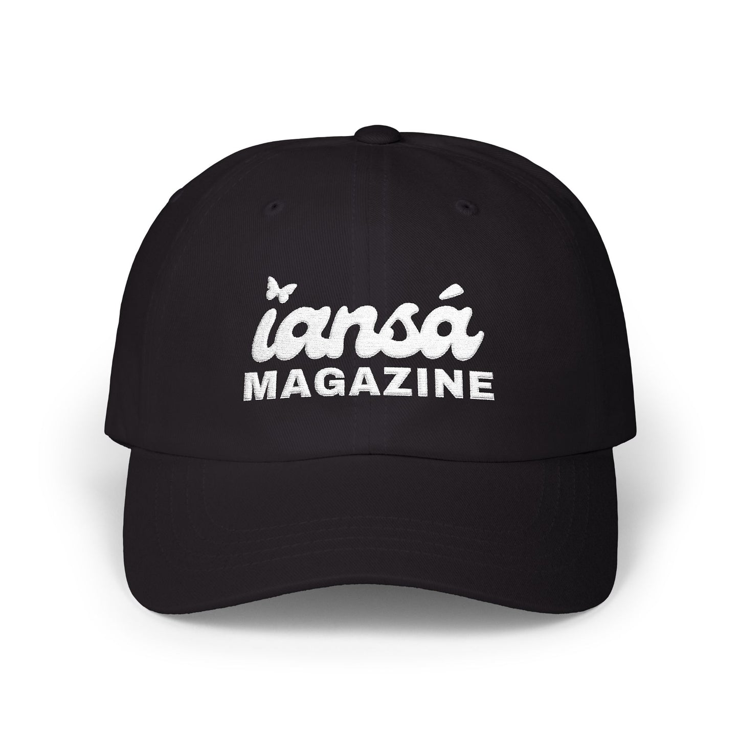 Iansá Magazine Signature Black Cap