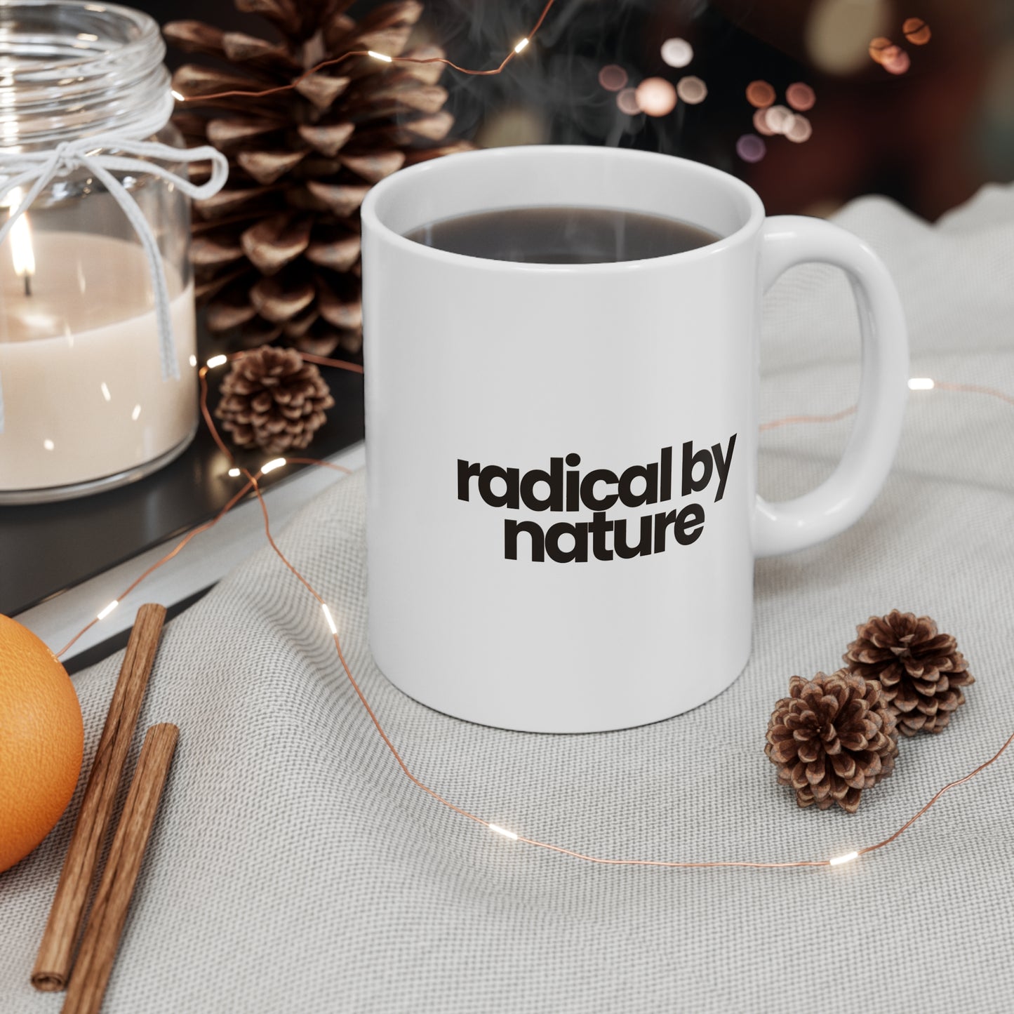 Iansá Magazine “Radical by Nature” Coffee Mug